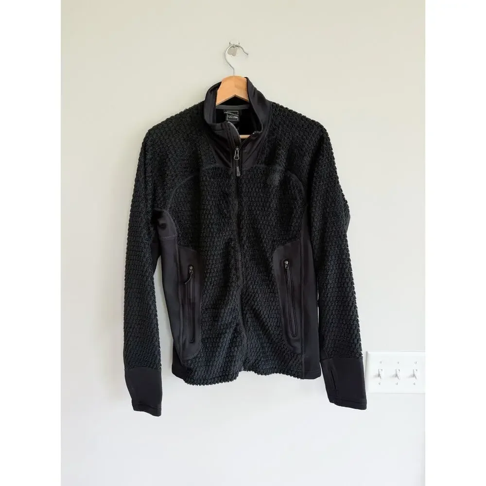 The North Face Phalanx Insulated Fleece Zip Up Jacket Black S